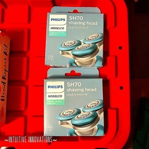 Phillips Norelco SH70 shaving head replacement (2 packs left, 1 head per pack.)